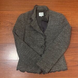 Giorgio Armani Charcoal Women's Blazer